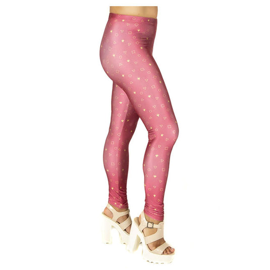Magic the Gathering - MTG Symbol Rose Red Leggings