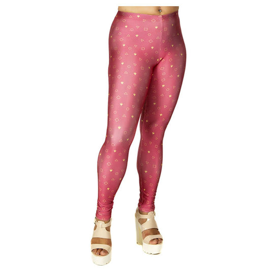 Magic the Gathering - MTG Symbol Rose Red Leggings