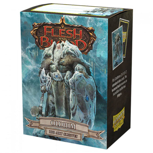 Dragon Shield - Flesh & Blood - Matte Art Sleeves - Oldhim (100 Sleeves)