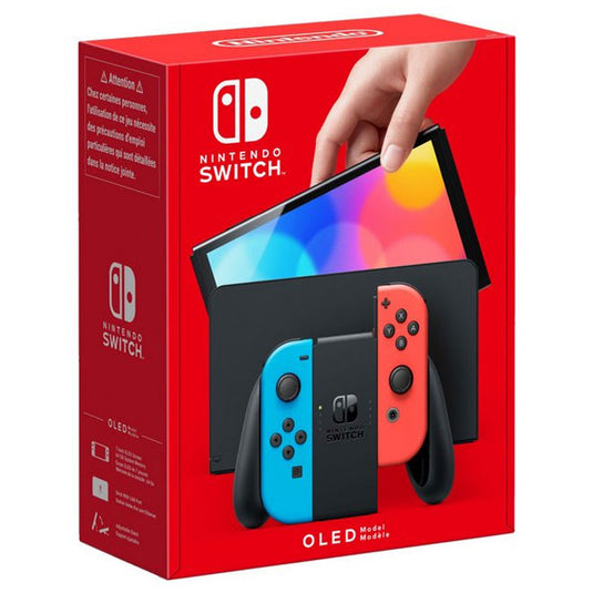 Nintendo Switch OLED - Red & Blue