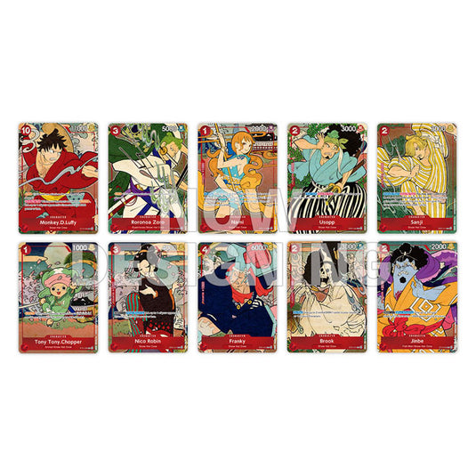 One Piece, Total Cards, ukiyo-e design