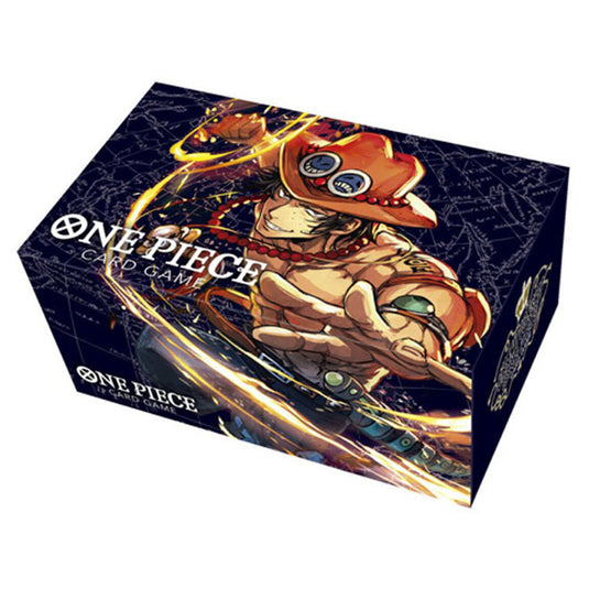 One Piece Card Game - Playmat and Storage box Set - Portgas.D.Ace