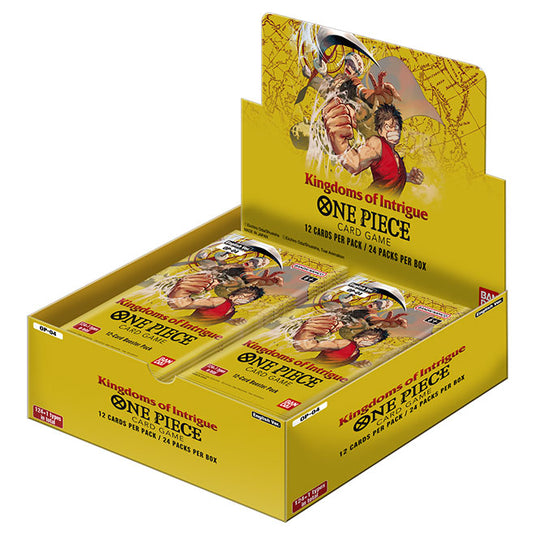 One Piece Card Game - Kingdoms Of Intrigue - Booster Box (24 Packs)