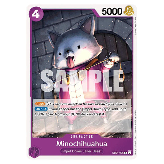 One Piece - Memorial Collection - Minochihuahua (Common) - EB01-036