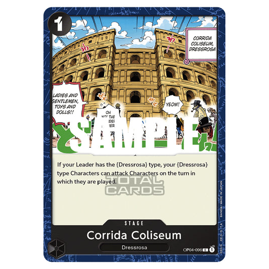 One Piece - Kingdoms of Intrigue - Corrida Coliseum (Common) - OP04-096