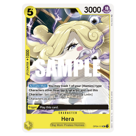 One Piece - Kingdoms of Intrigue - Hera (Uncommon) - OP04-111