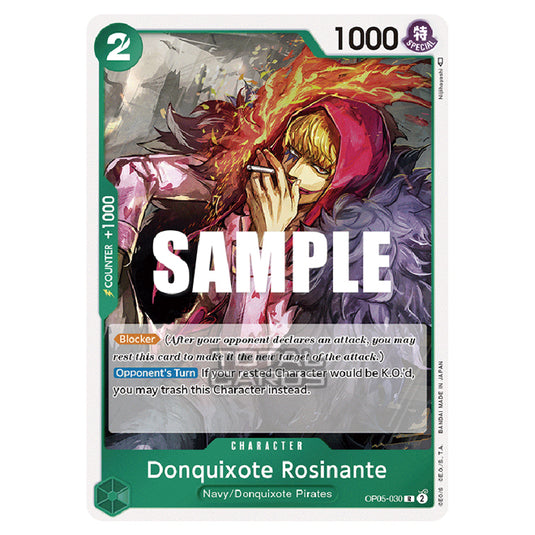 One Piece - Awakening of the New Era - Donquixote Rosinante (Rare) - OP05-030