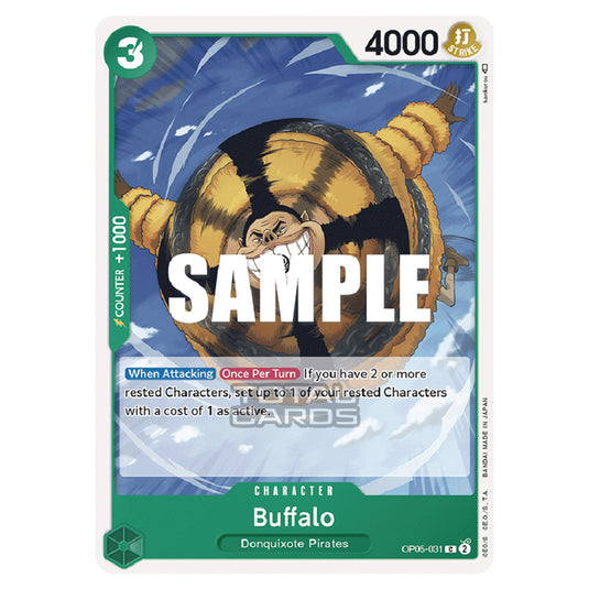 One Piece - Awakening of the New Era - Buffalo (Common) - OP05-031