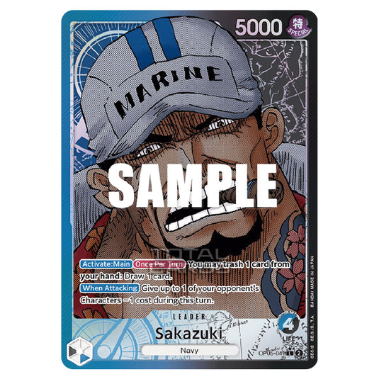 One Piece - Awakening of the New Era - Sakazuki (Leader) - OP05-041b
