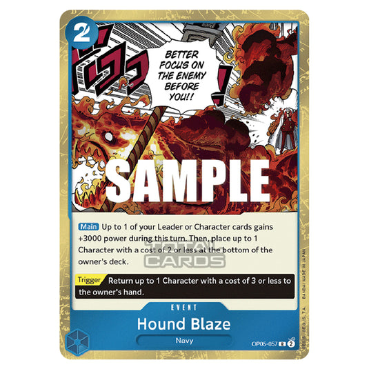 One Piece - Awakening of the New Era - Hound Blaze (Rare) - OP05-057