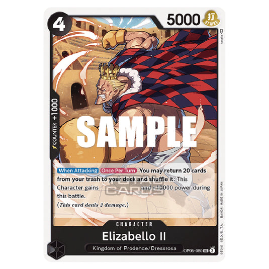 One Piece - Awakening of the New Era - Elizabello II (Uncommon) - OP05-080