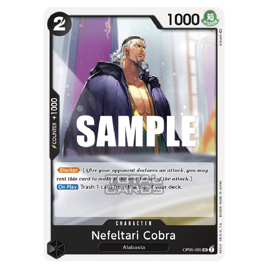 One Piece - Awakening of the New Era - Nefeltari Cobra (Uncommon) - OP05-085