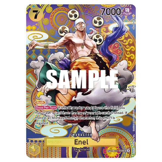 One Piece - Awakening of the New Era - Enel (Special Card) - OP05-100c