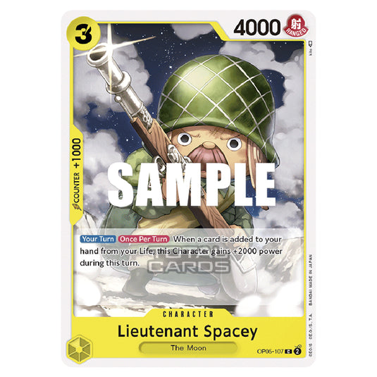 One Piece - Awakening of the New Era - Lieutenant Spacey (Common) - OP05-107