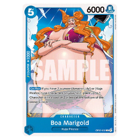 Boa Marigold OP07-052 card from the One Piece set 500 Years in the Future