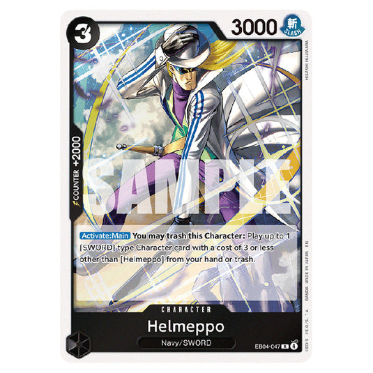 Helmeppo EB04-047 card from the One Piece set Adventure on Kami's Island