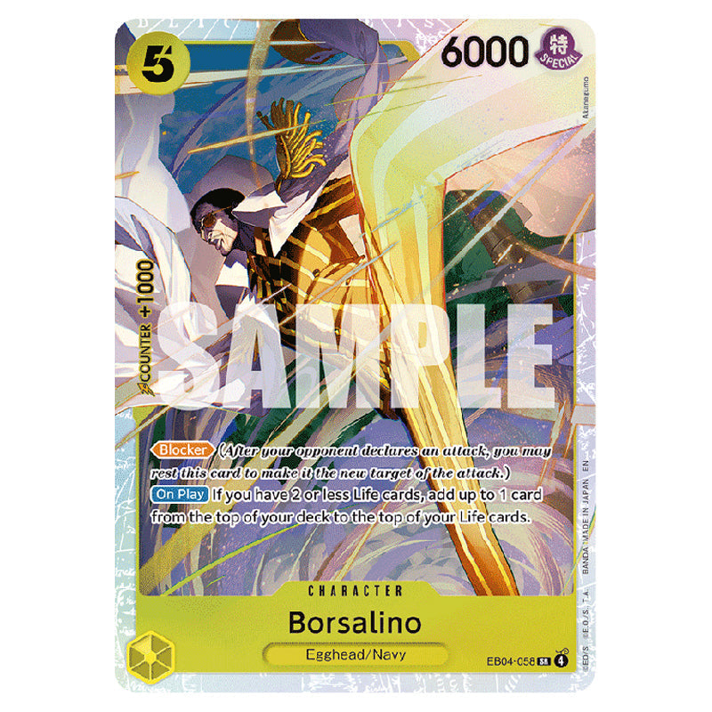 borsalino one piece card game (Alternate Art) OP16-073 Rare The Time of Battle NM/M The item may be similar but not exactly the same as the image (e.g One Piece - Adventure on