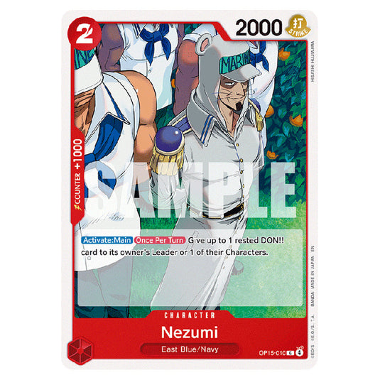 Nezumi OP15-010 card from the One Piece set Adventure on Kami's Island