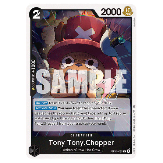 Tony Tony.Chopper OP15-085 card from the One Piece set Adventure on Kami's Island