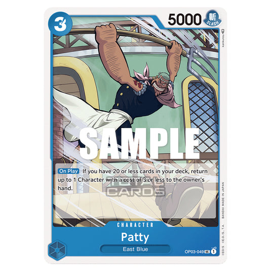 One Piece - Pillars of Strength - Patty - OP03-049
