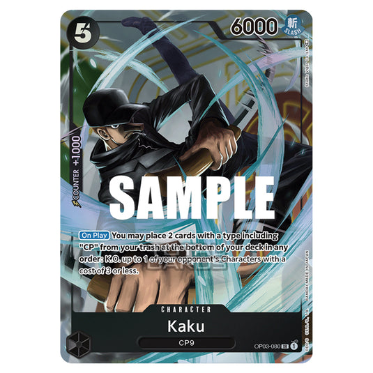 One Piece - Pillars of Strength - Kaku - OP03-080a