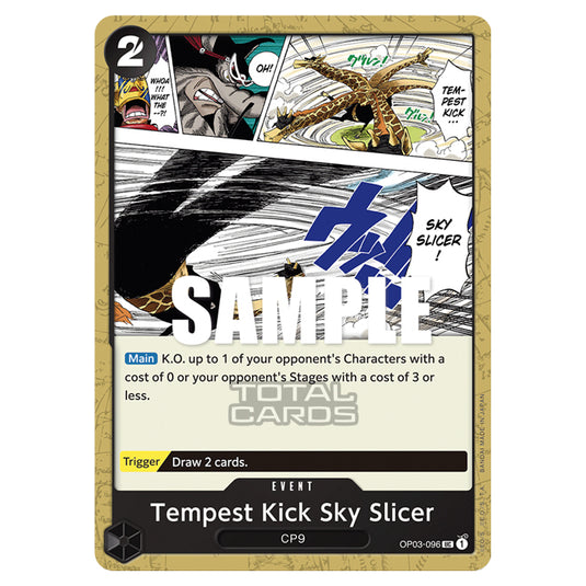 One Piece - Pillars of Strength - Tempest Kick Sky Slicer - OP03-096