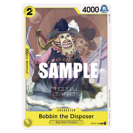 One Piece - Pillars of Strength - Bobbin the Disposer - OP03-103