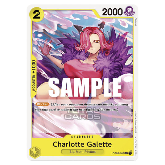 One Piece - Pillars of Strength - Charlotte Galette - OP03-107
