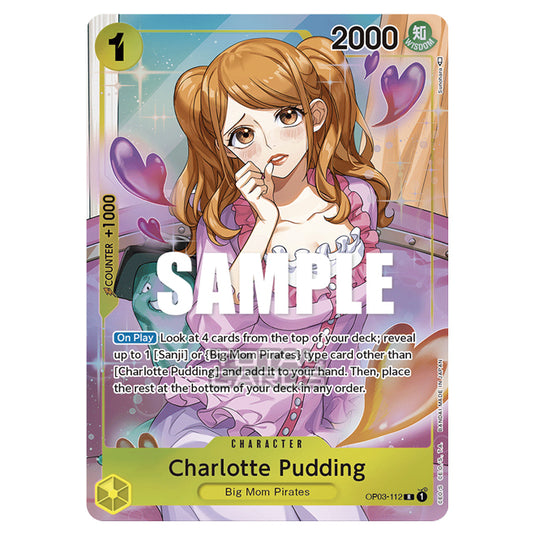 One Piece - Pillars of Strength - Charlotte Pudding - OP03-112a