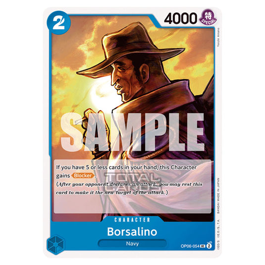 One Piece - Wings of the Captain - Borsalino (Uncommon) - OP06-054