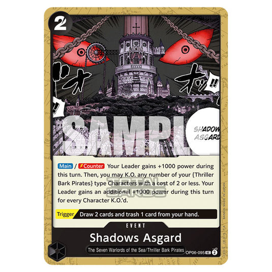 One Piece - Wings of the Captain - Shadows Asgard (Uncommon) - OP06-095