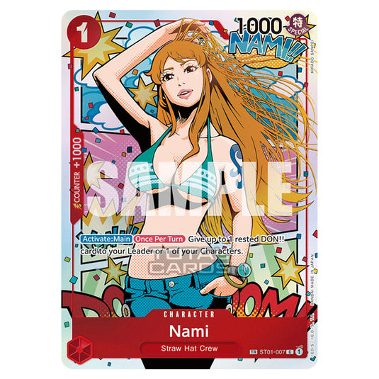One Piece - Wings of the Captain - Nami (Treasure Rare) - ST01-007