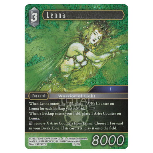 Final Fantasy - Opus 12 - Lenna - (12-109L) - Foil