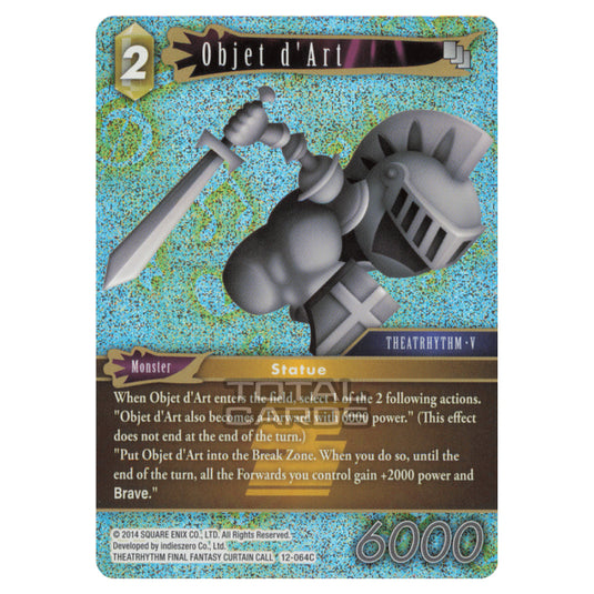 Final Fantasy - Opus 12 - Objet d'Art - (12-064C) - Foil