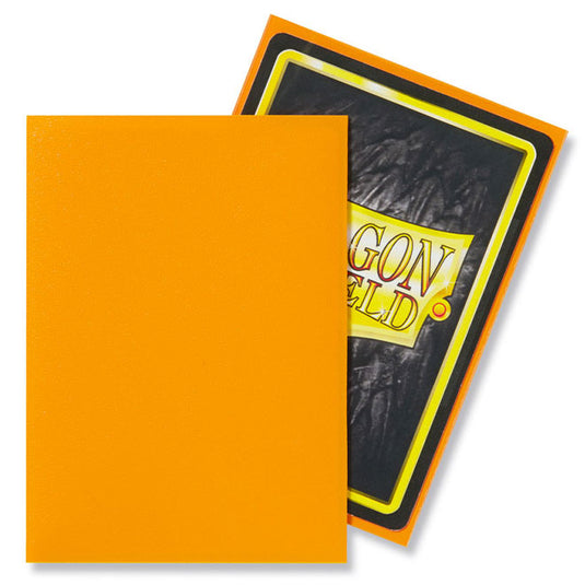 Dragon Shield - Standard Matte Sleeves - Orange - (100 Sleeves)