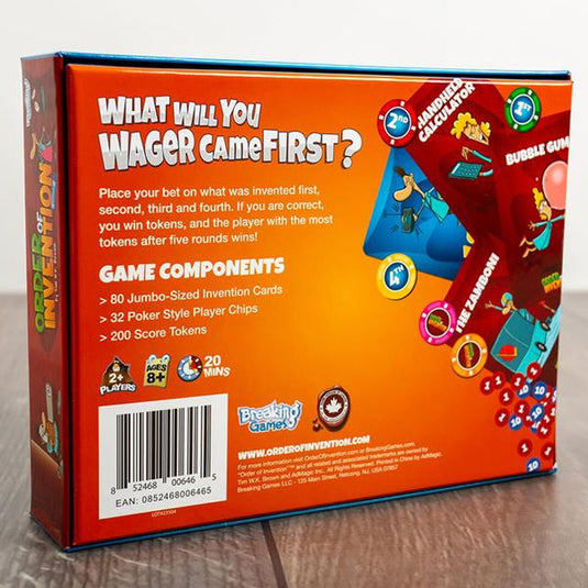 Order of Invention - Card Game