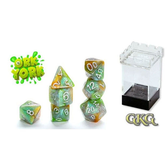 Aether Dice - Ork York - Dice Set