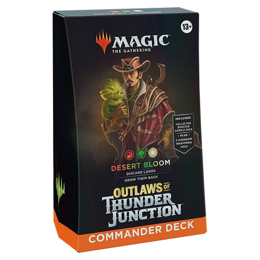 Magic The Gathering - Outlaws of Thunder Junction - Commander Deck - Desert Bloom