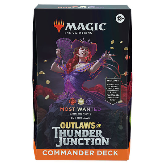 Magic The Gathering - Outlaws of Thunder Junction - Commander Deck - Most Wanted