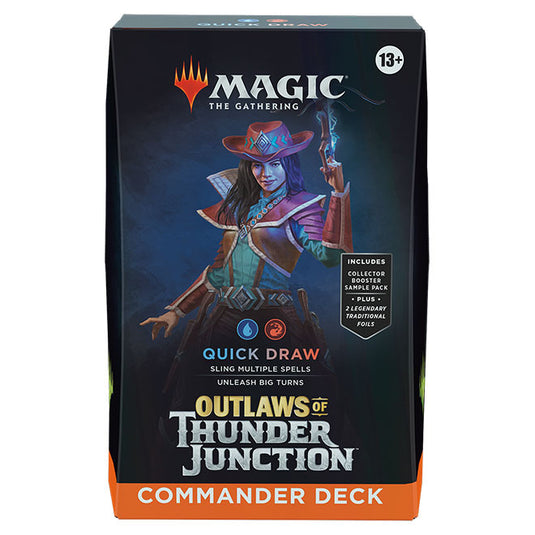 Magic The Gathering - Outlaws of Thunder Junction - Commander Deck - Quick Draw