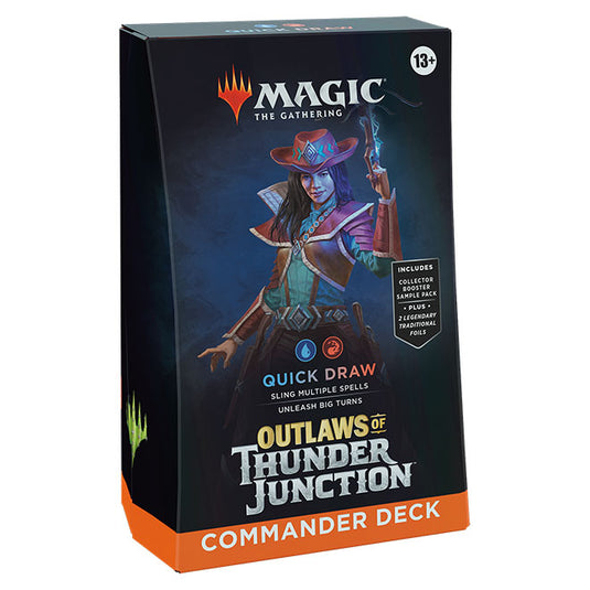 Magic The Gathering - Outlaws of Thunder Junction - Commander Deck - Quick Draw