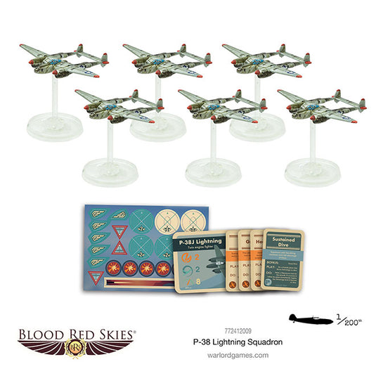 Blood Red Skies - P-38 Lightning Squadron