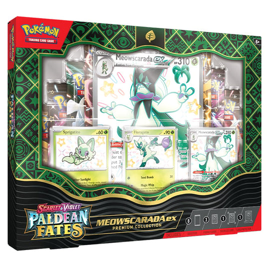 Pokemon - Scarlet & Violet - Paldean Fates - Premium Collection - Shiny Meowscarada ex
