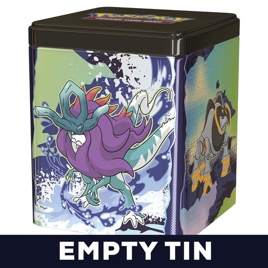 Pokemon - Stacking Tin - Paradox Pokemon - Empty
