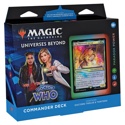 Magic the Gathering - Universes Beyond - Doctor Who - Commander Deck - Paradox Power