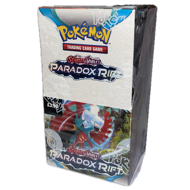 Pokmon - Scarlet & Violet - Paradox Rift - Half Booster Box (18 Boost Pokmon - Scarlet & Violet - Paradox Rift - Half Booster Box (18 Boost