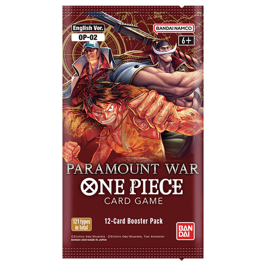 One Piece Card Game - Paramount War - Booster Pack
