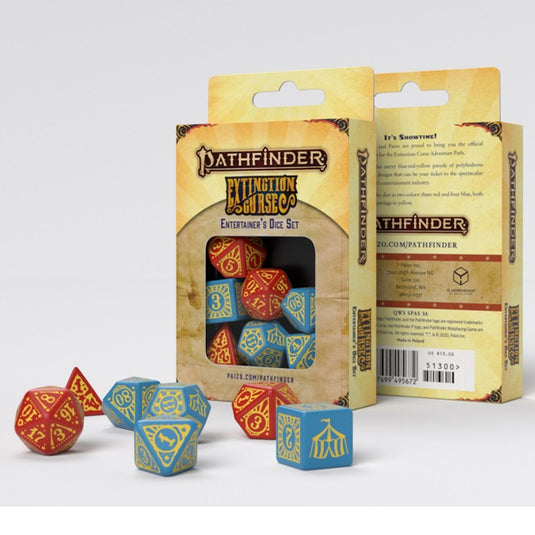 Pathfinder Extinction Curse - Entertainer's Dice Set (7)