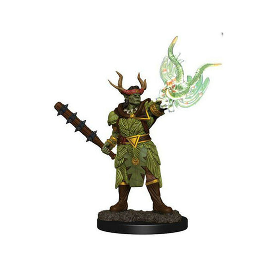 Pathfinder Battles Premium Painted Figure - Half-Orc Druid Male
