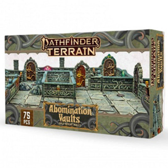 Pathfinder Terrain - Abomination Vaults Half-Height walls